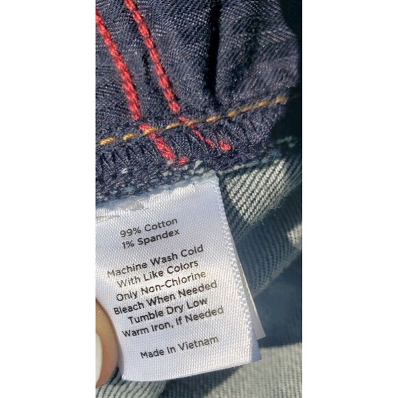 NWT Talbots Signature Boot Cut Dark Wash Jeans Womens Size 16/33 (38x32.5) - Picture 12 of 16